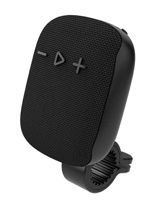 بافا ريل مكبر صوت للدراجة، مقود دراجة لاسلكي، مكبر صوت أعلى، مكبر صوت خارجي، مضخم صوت لركوب الدراجات - أسود متين - Image 1