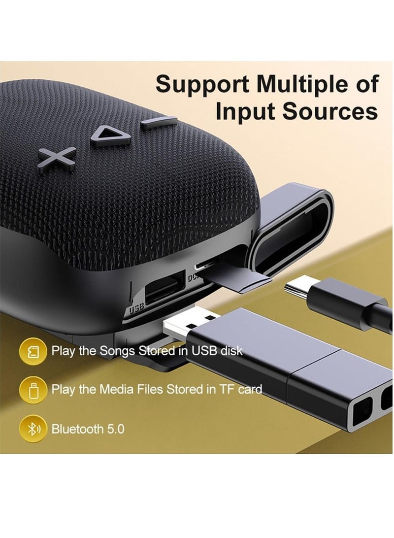 بافا ريل مكبر صوت للدراجة، مقود دراجة لاسلكي، مكبر صوت أعلى، مكبر صوت خارجي، مضخم صوت لركوب الدراجات - أسود متين - Image 2