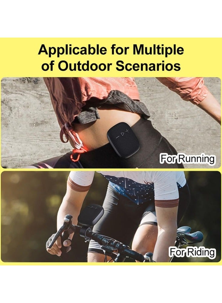 بافا ريل مكبر صوت للدراجة، مقود دراجة لاسلكي، مكبر صوت أعلى، مكبر صوت خارجي، مضخم صوت لركوب الدراجات - أسود متين - Image 4