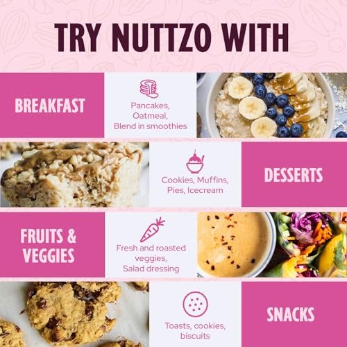 NuttZo Natural Power Fuel 7 Nuts and Seeds Butter, Crunchy, Paleo and Keto Friendly, Peanut and Gluten Free, Kosher, No Added Sugar or Oil, 12 oz Jar - Image 4