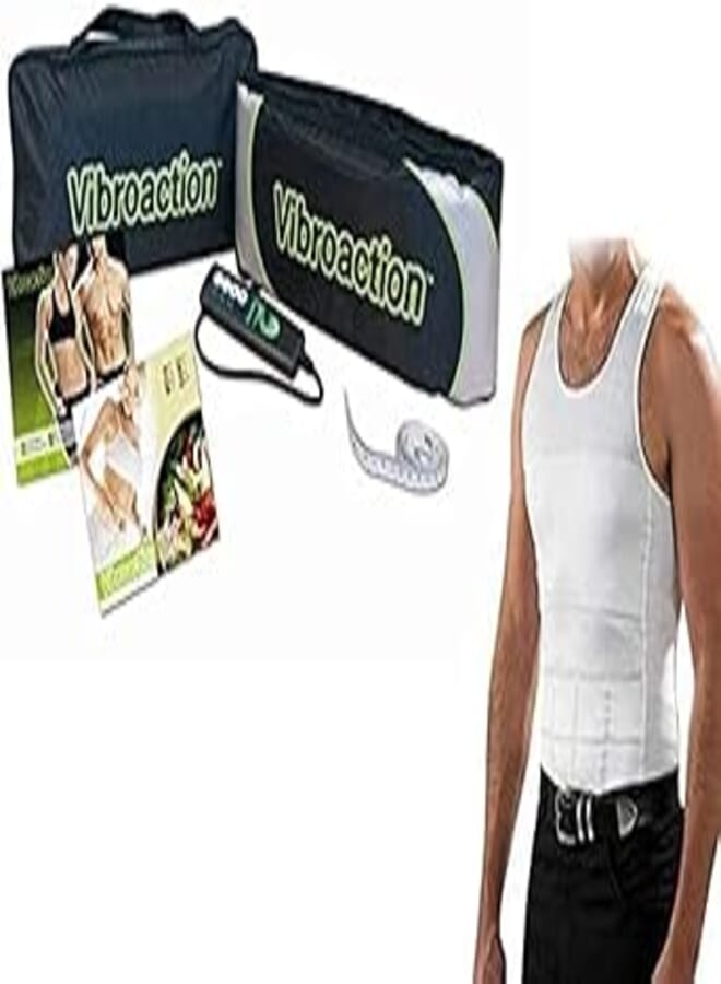 Vibroaction Vibroaction Slimming Massage Belt Slim’N Lift Slimming Shirt For Men 