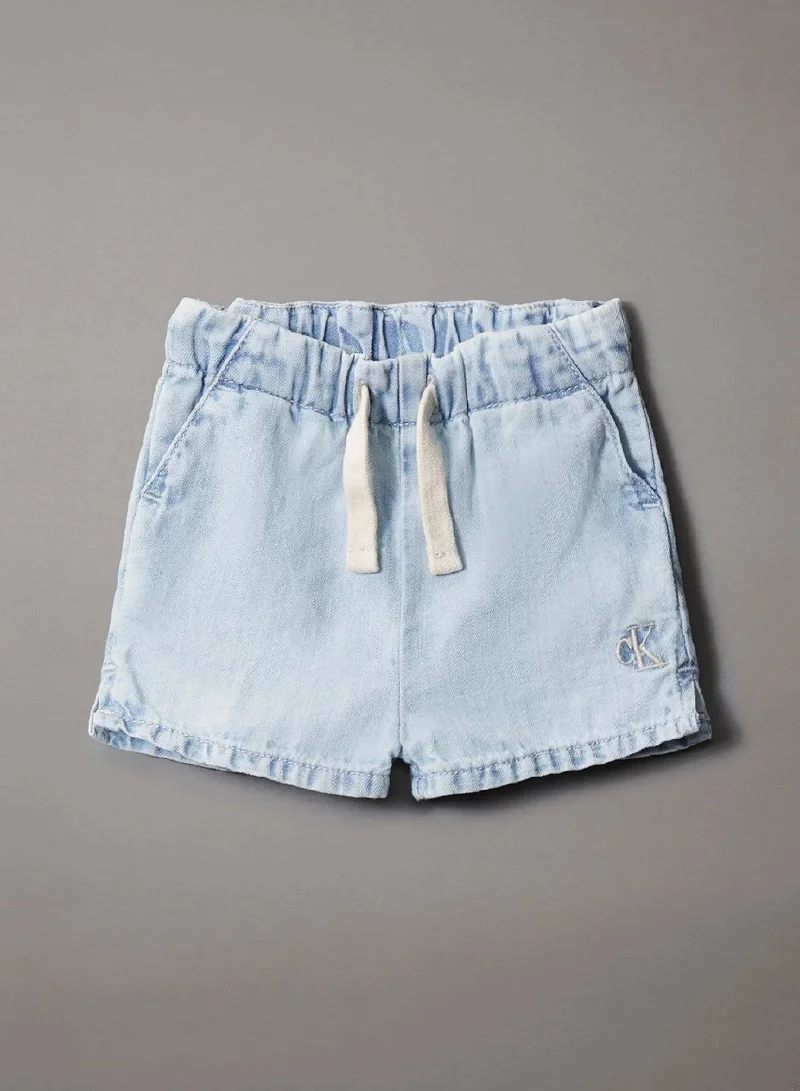 كالفن كلاين جينز شورت جينز للأطفال حديثي الولادة