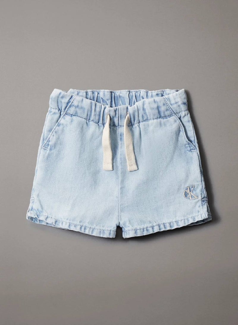 كالفن كلاين جينز شورت جينز للأطفال حديثي الولادة - Image 1