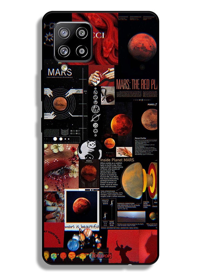 Tolwak Samsung Galaxy A42 5G Protective Case Cover Mars Art - Image 1