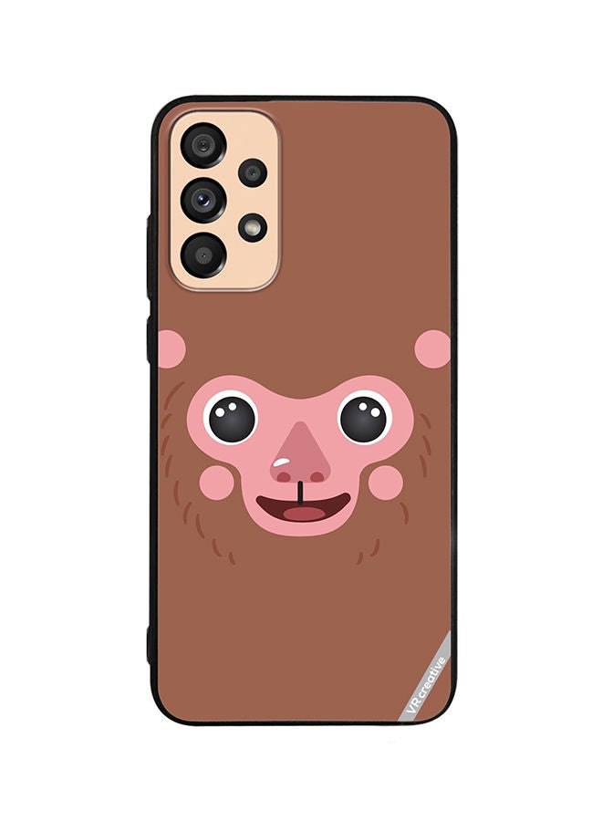 VR CREATIVE Protective Case Cover For Samsung Galaxy A53 5G Monkey Cartoon Face Design Multicolour - Image 1