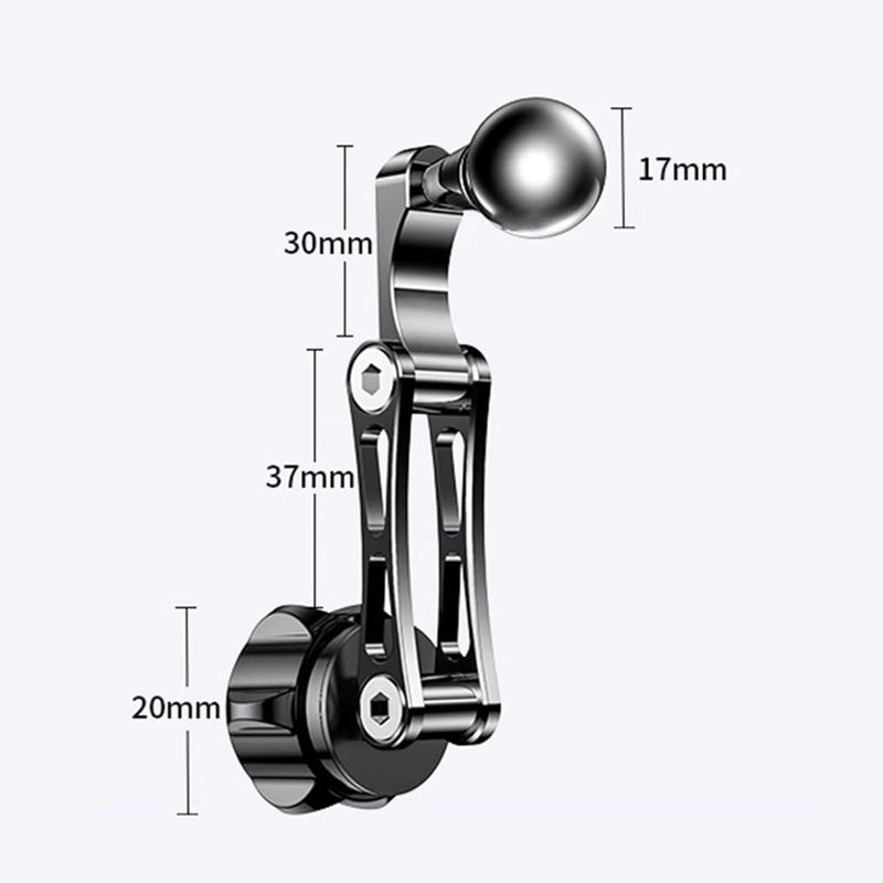 Adjustable Rotating Ball Head Extension for Car Air Vent Phone Holder and Card Holder - Image 3