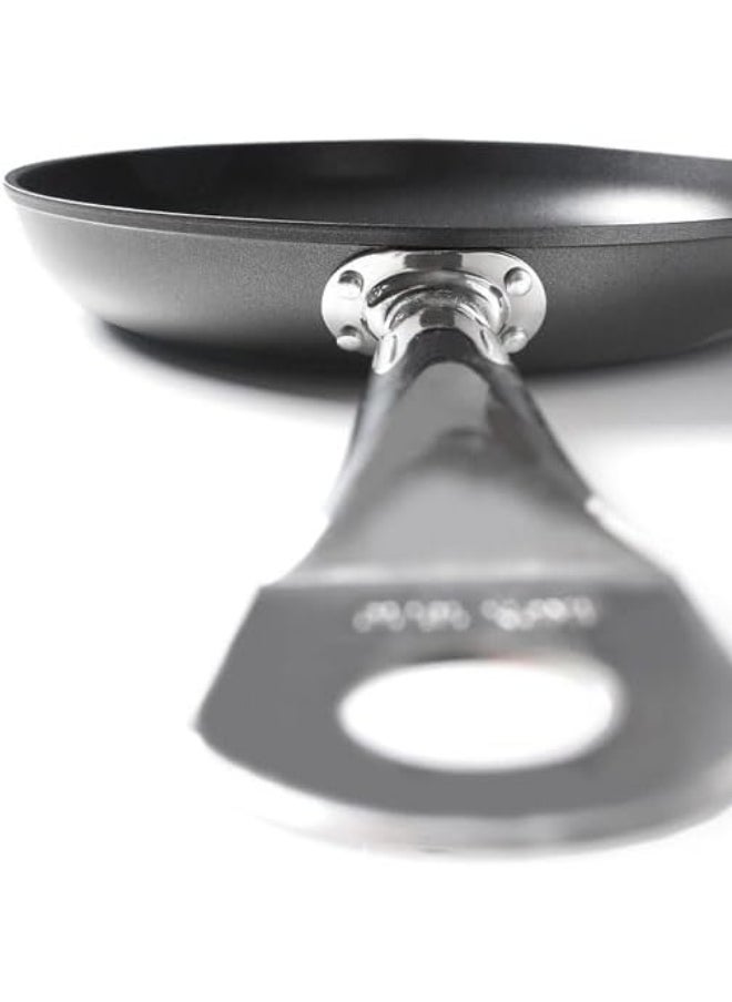Bright Stone Bright Stone OP096RIN/28T Risoli High Skillet Wok, 28cm Saucepot Non-Stick Die-Cast Aluminum Wok with Heat-Resistant Inox Handles  - Image 4