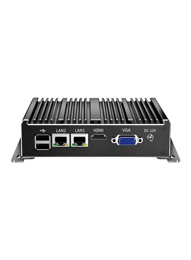 UDPTCP Fanless Mini PC, Industrial PC, Mini Computer Dual Core N2840, 4K HD+VGA, 2Gigabit Ethernet, USB, Mini Desktop PC 2 RS232 COM, WiFi/Win10/Linux, NO RAM NO SSD (NO RAM NO SSD) - Image 1