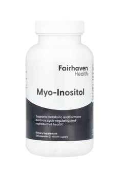 fairhaven health Myo-Inositol For Women & Men 120 Capsules  - Image 1