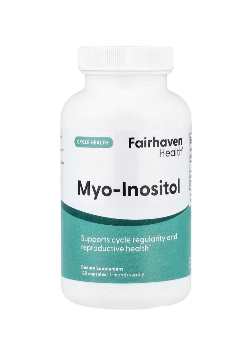 فايرهايفن هيلث ميو-اينوزيتول للنساء والرجال، 120 كبسولة - Image 1