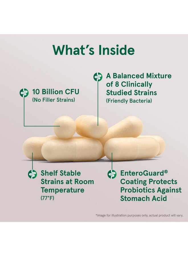 جارو فورملاز كبسولات بروبيوتيك ١٠ مليارات وحدة تشكيل مستعمرة من جارو فورميولا - مكملات بروبيوتيك لصحة الأمعاء للنساء والرجال، ٦٠ كبسولة نباتية، حتى ٣٠ يومًا - Image 2