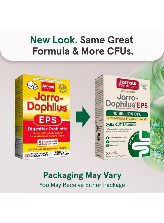 جارو فورملاز كبسولات بروبيوتيك ١٠ مليارات وحدة تشكيل مستعمرة من جارو فورميولا - مكملات بروبيوتيك لصحة الأمعاء للنساء والرجال، ٦٠ كبسولة نباتية، حتى ٣٠ يومًا - Image 1