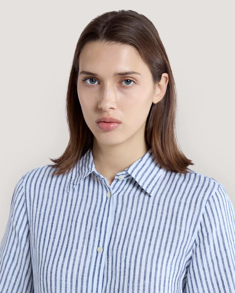 GANT Gant Striped Linen Shirt Dress