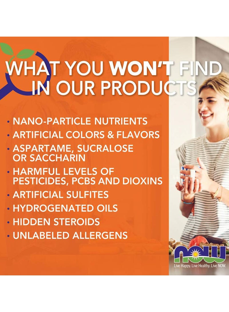 now Pantothenic Acid Vitamin B5 500 Mg Bcomplex Vitamin 100 Capsules - Image 4