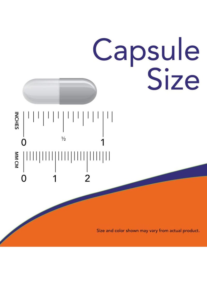 now Pantothenic Acid Vitamin B5 500 Mg Bcomplex Vitamin 100 Capsules - Image 5