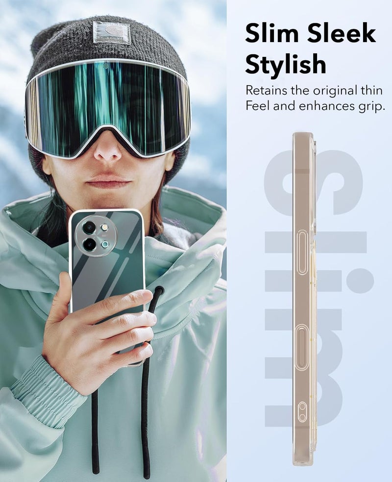 Jkobi Lifetime Anti-Yellow Clear Back Cover Case for Vivo Y58 5G (Sleek Hard Crystal | Shockproof and Camera Protection) - Image 3