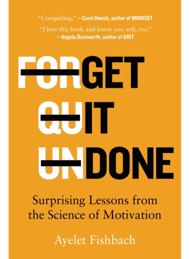Get It Done Surprising Lessons from the Science of Motivation - Paperback