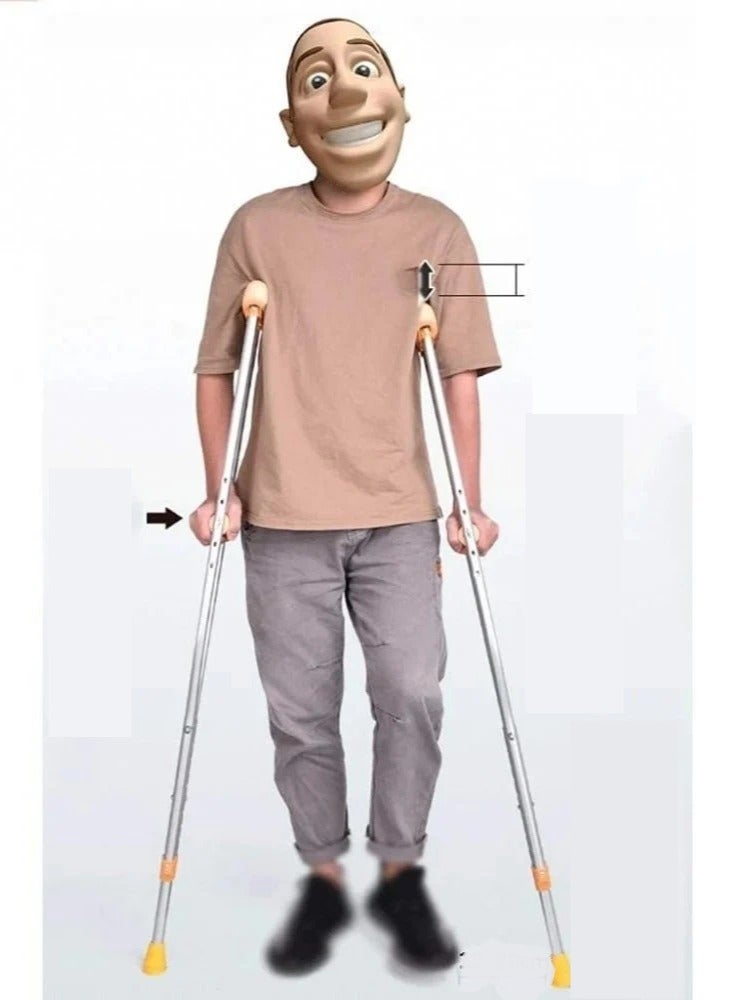 Generic Underarm walking stick made of aluminum size S  - Image 4