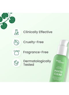 Earth Rhythm Phyto Clear Oil Free Moisturizer, Hydrates & Moisturize skin, for Acne & Redness with Centella Asiatica, Sage Extract, for Oily & Acne Prone Skin, Men & Women - 50 ML  - Image 5