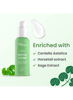 Earth Rhythm Phyto Clear Oil Free Moisturizer, Hydrates & Moisturize skin, for Acne & Redness with Centella Asiatica, Sage Extract, for Oily & Acne Prone Skin, Men & Women - 50 ML  - Image 3
