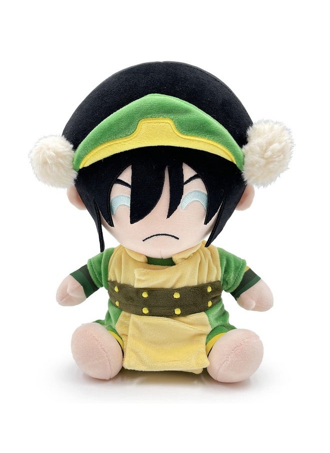 YOUTOOZ Avatar The Last Airbender Toph Plushie, 9" Toph Plush From Avatar Plush Collection Avatar The Last Airbender Collection Based On Famous Animated Series  - Image 1