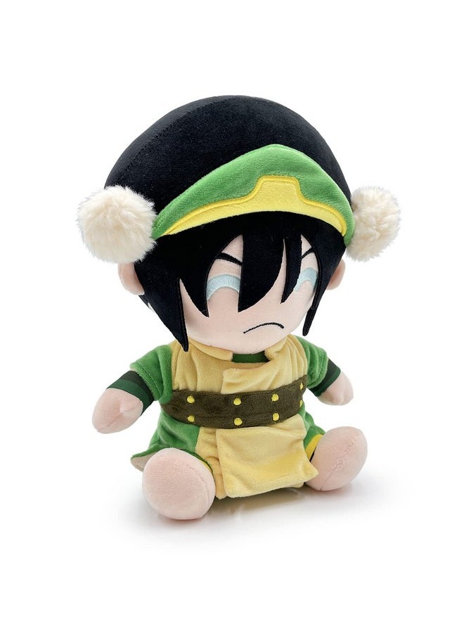 YOUTOOZ Avatar The Last Airbender Toph Plushie, 9" Toph Plush From Avatar Plush Collection Avatar The Last Airbender Collection Based On Famous Animated Series  - Image 5