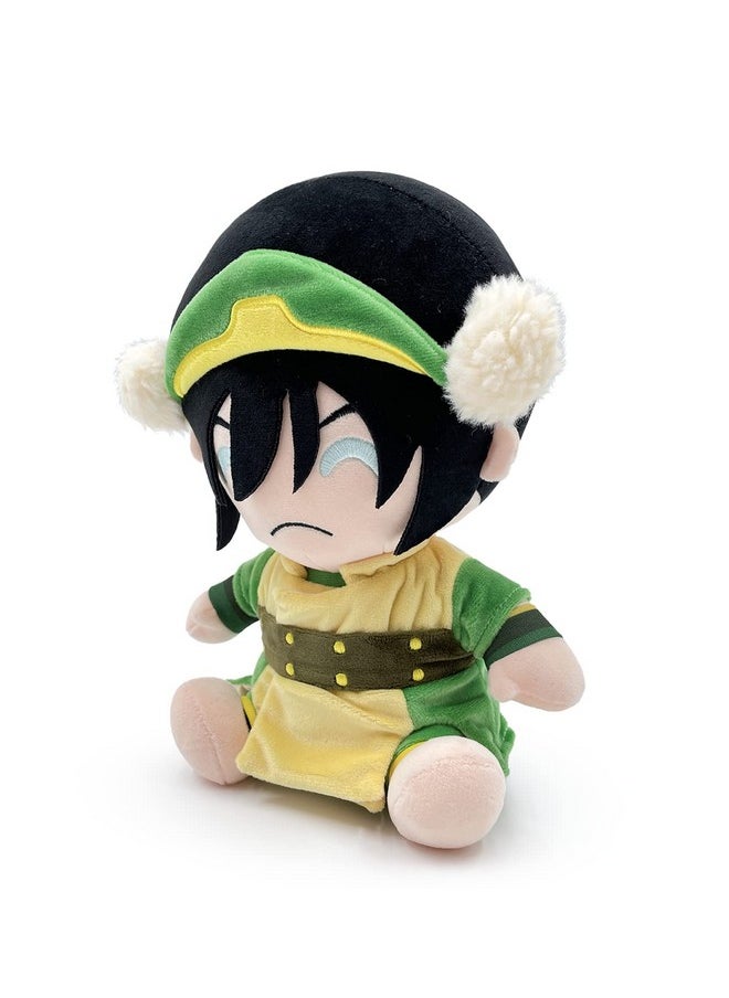 YOUTOOZ Avatar The Last Airbender Toph Plushie, 9" Toph Plush From Avatar Plush Collection Avatar The Last Airbender Collection Based On Famous Animated Series  - Image 3