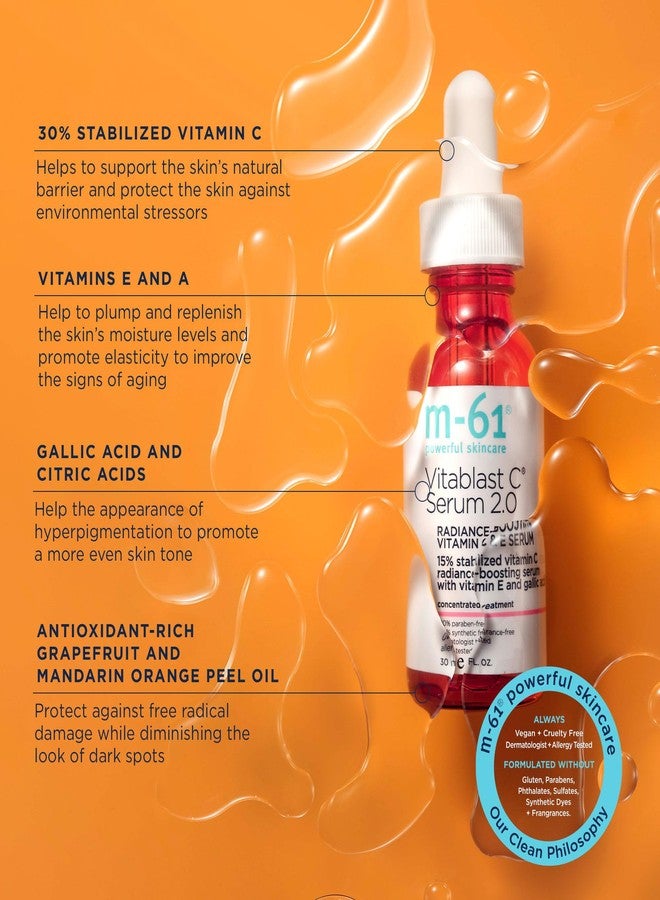 M-61 Vitablast C® Serum 2.0 - Radiance-boosting serum with 15% vitamin C, gallic & vitamin E - Image 5
