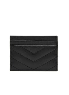 Yves Saint Laurent SAINT LAURENT Logo leather card holder  - Image 2