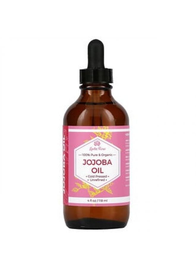 Leven Rose Leven Rose 100% Pure & Organic Jojoba Oil 4 fl oz 118 ml  - Image 1