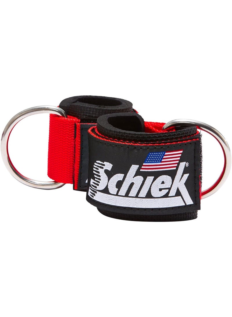 Schiek Ankle Straps Red - Image 1