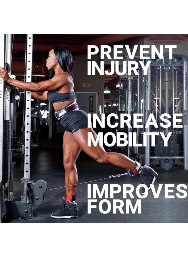 Schiek Ankle Straps Red - Image 5