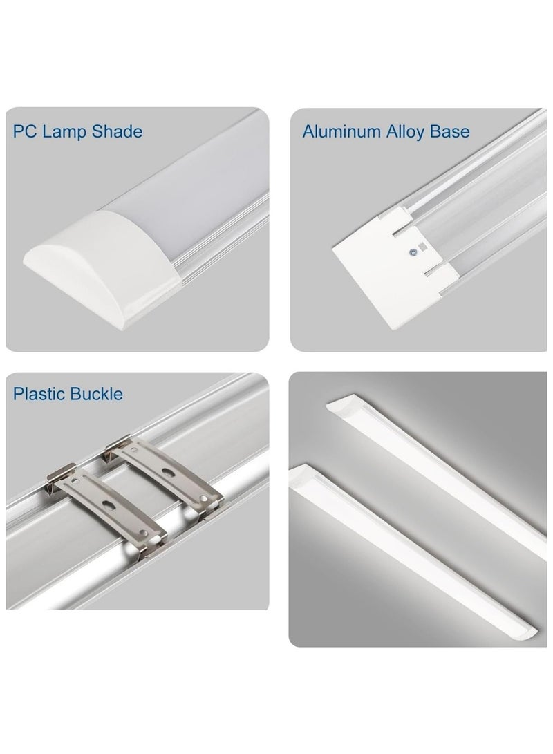 أنبوب إضاءة باتن LED بقوة 80 واط، مقاس القطع 120 سم، بدرجات حرارة لونية 3000K/4000K/6500K، عمر طويل، مناسب لغرف المعيشة وغرف النوم – K.ray.  - Image 3