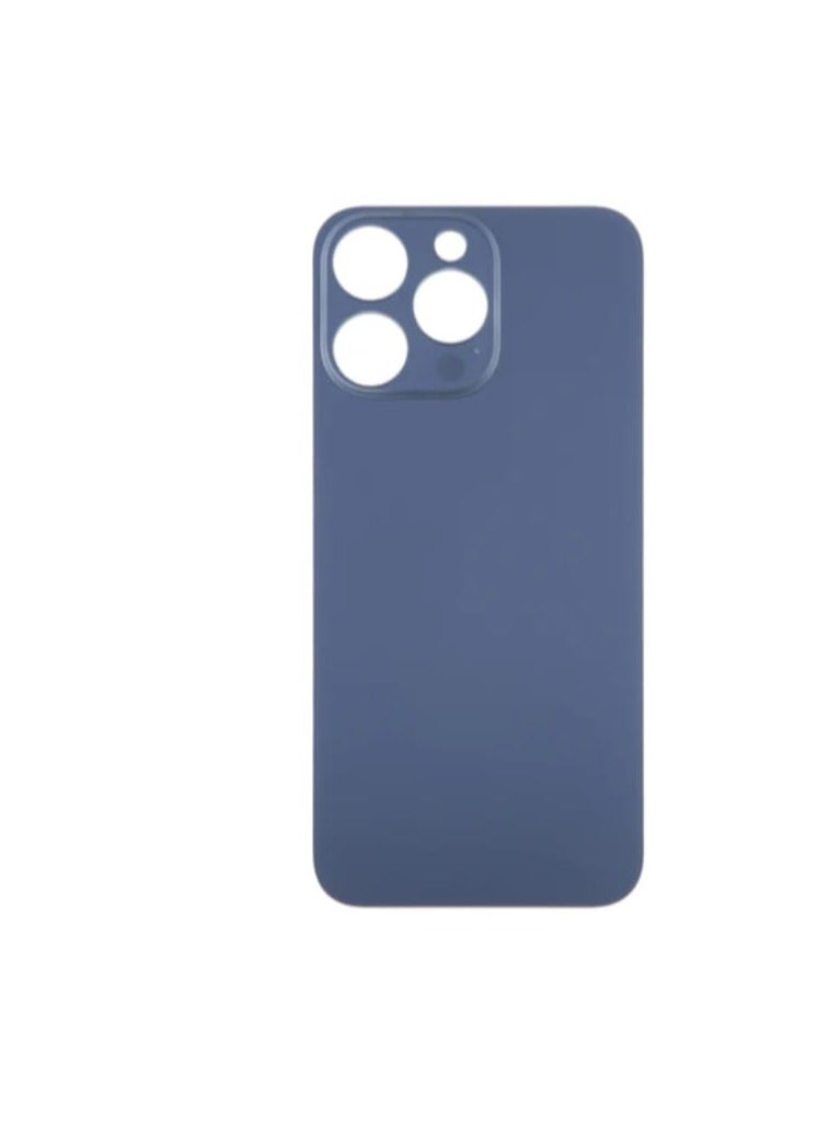 Generic - Replacement Back Glass iphone 15 pro max blue Titanium - Image 1