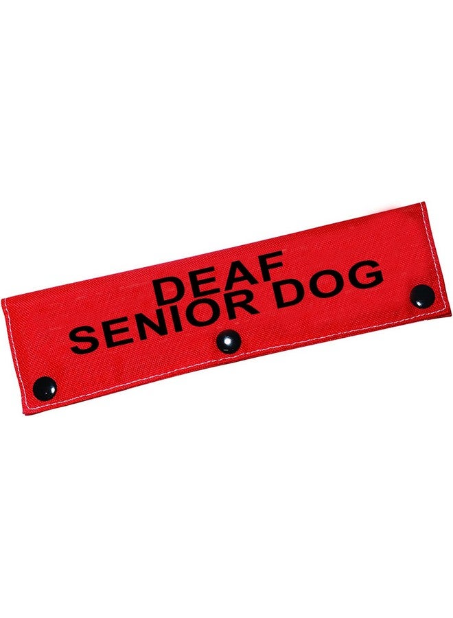 BLUPARK Hearing Impairment Dog Leash Sleeve Deaf Senior Dog Dog Leash Sleeve Use On Special Needs Dog (Deaf Senior Dog-Sleeve) - Image 1