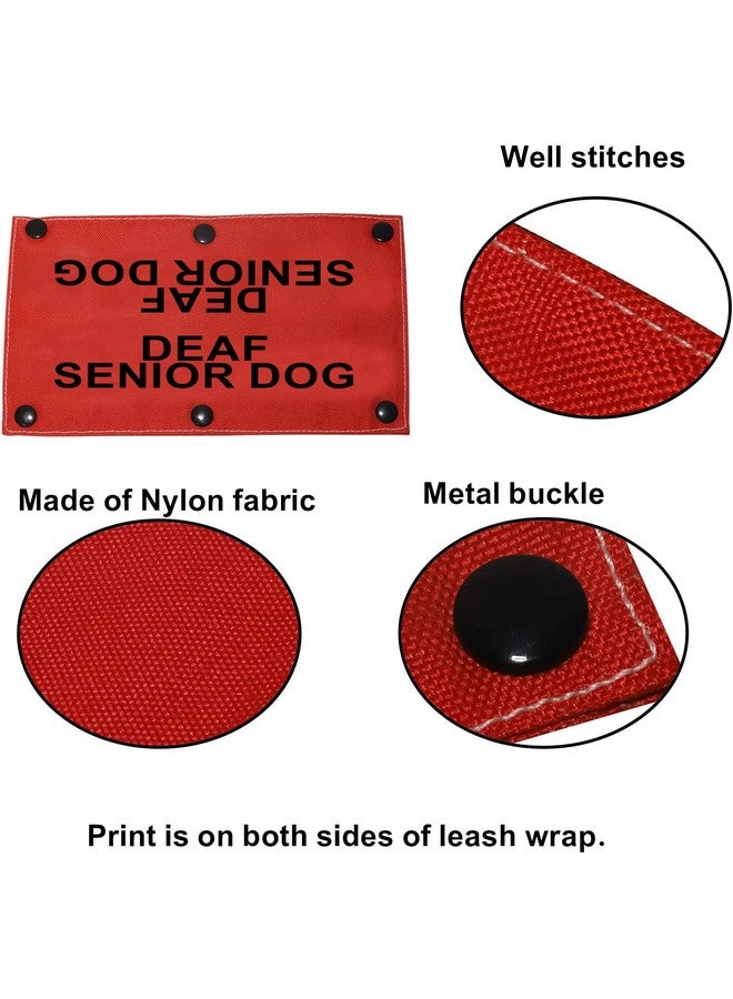 BLUPARK Hearing Impairment Dog Leash Sleeve Deaf Senior Dog Dog Leash Sleeve Use On Special Needs Dog (Deaf Senior Dog-Sleeve) - Image 5