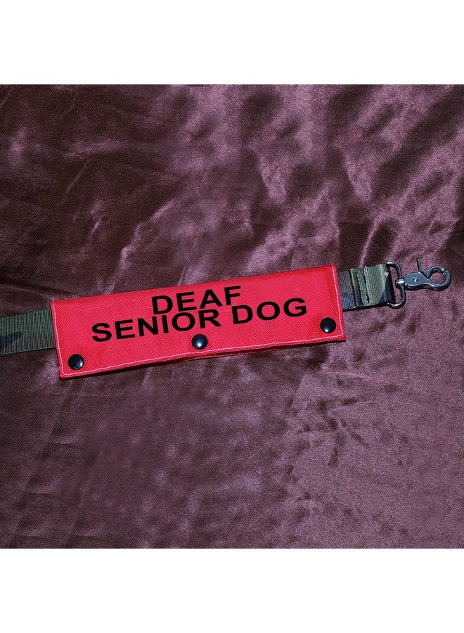 BLUPARK Hearing Impairment Dog Leash Sleeve Deaf Senior Dog Dog Leash Sleeve Use On Special Needs Dog (Deaf Senior Dog-Sleeve) - Image 3