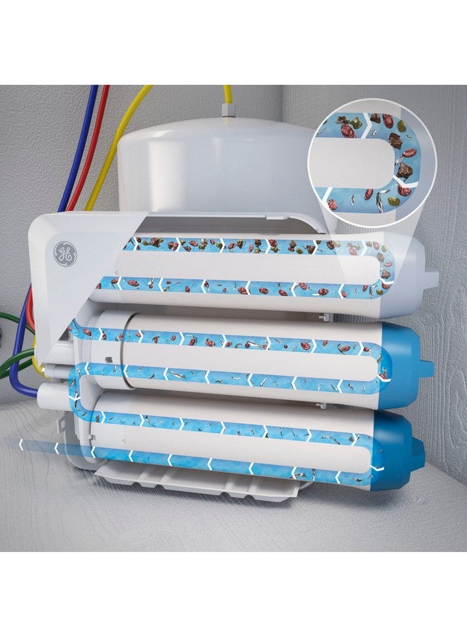 جي إي فلتر غشائي من GE متوافق مع أنظمة ترشيح مختارة من GE أسفل الحوض، بما في ذلك GXRQ18NBN وGNRQ18NBN وGXRV40TBN | يُستبدل كل ١٢ شهرًا | FQ18MN - Image 2