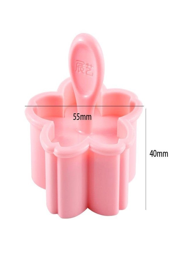 Kopida 5pcs Cherry Blossom Cookie Mold, Flower Shapes Fondant Mold, Cake Decoration, Cupcake Topper - Image 2