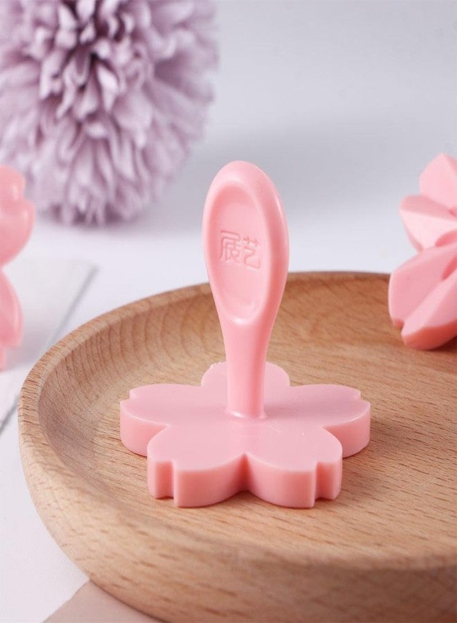 Kopida 5pcs Cherry Blossom Cookie Mold, Flower Shapes Fondant Mold, Cake Decoration, Cupcake Topper - Image 3