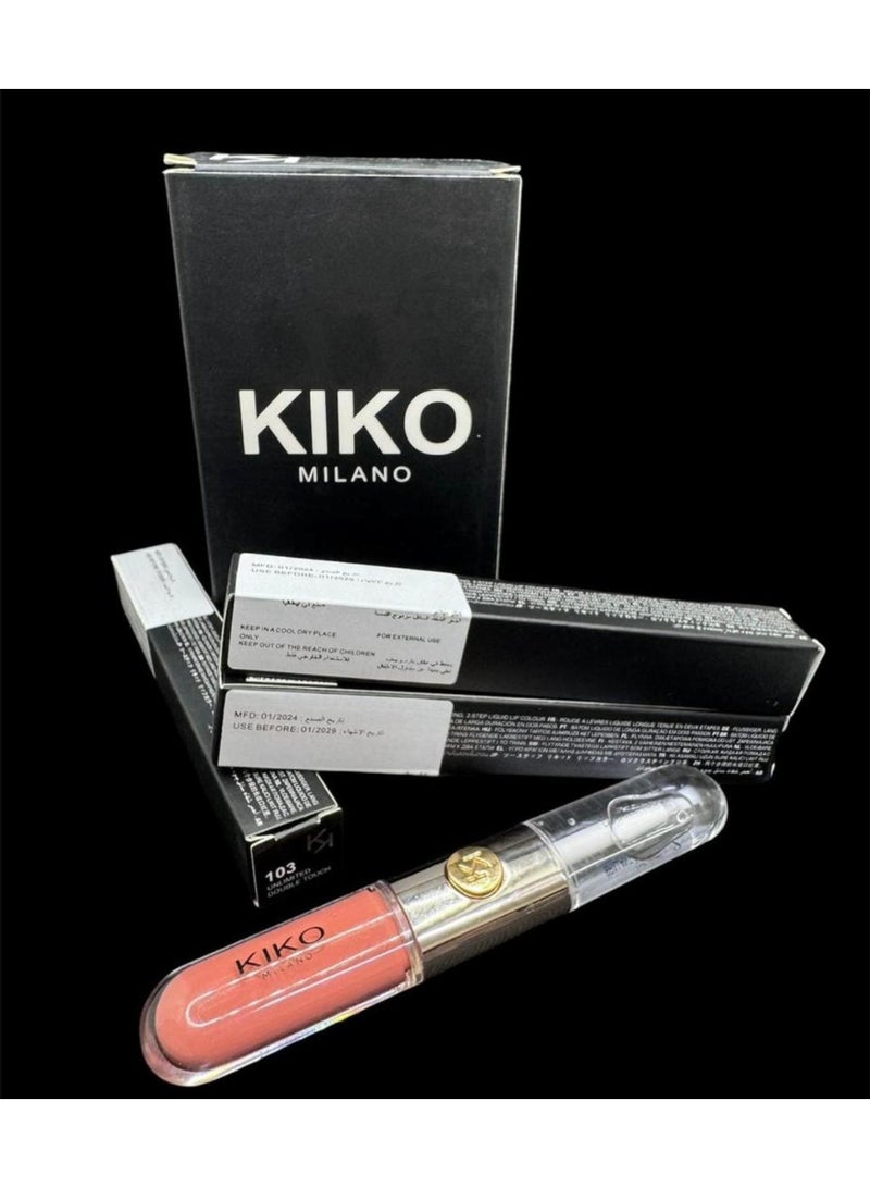 Unlimited Double Touch Liquid Lip Colour 103 Natural Rose