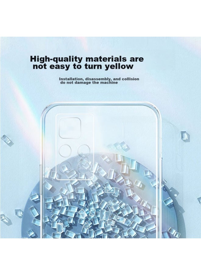 Koolife Compatible With Xiaomi Redmi Note 11 Pro/11 Pro+ Phone Case, Redmi Phone Cover, Simple Skin-friendly Transparent Soft Case/full Lens Protection Outer Shell Shockproof Case - Image 2