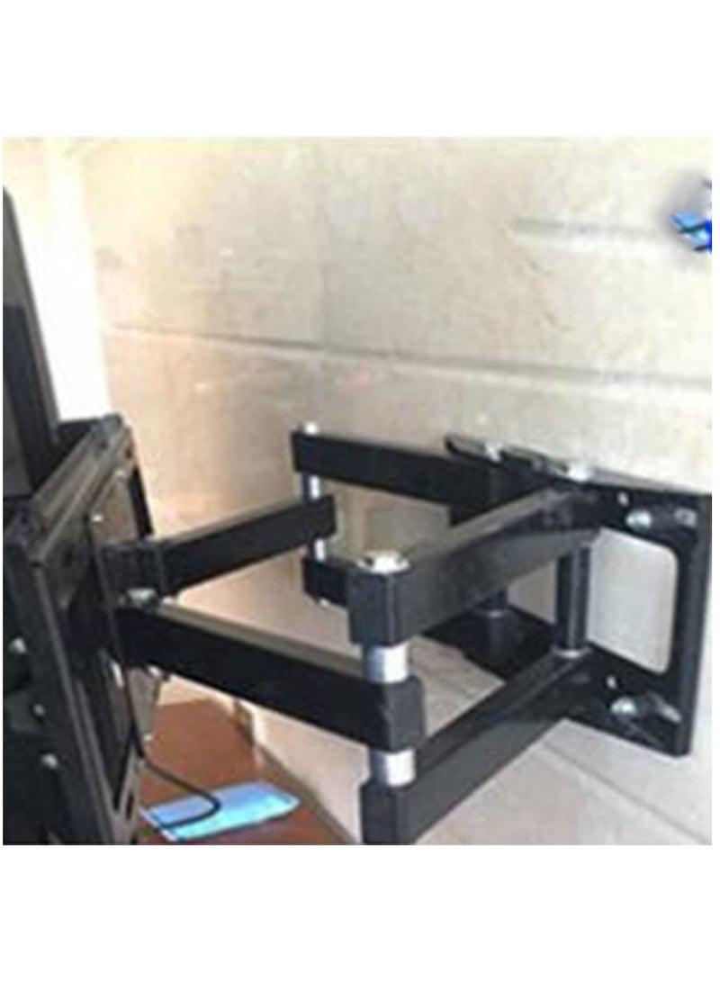 VITION TV Wall Mount Bracket Full Motion TV Mount for 42 To 75 Inch Screen - Wall Bracket Capacity Up To Max 50kg (CP602) Black - Image 5