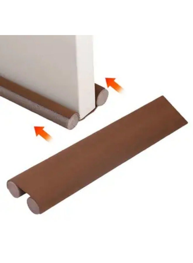 Door Bottom Seal Door Sound Insulation Seal Gap Strip Door Seam Windshield And Warm Sticker Door Seam Insulation Dustproof And Windproof Strip Adjustable - Image 3
