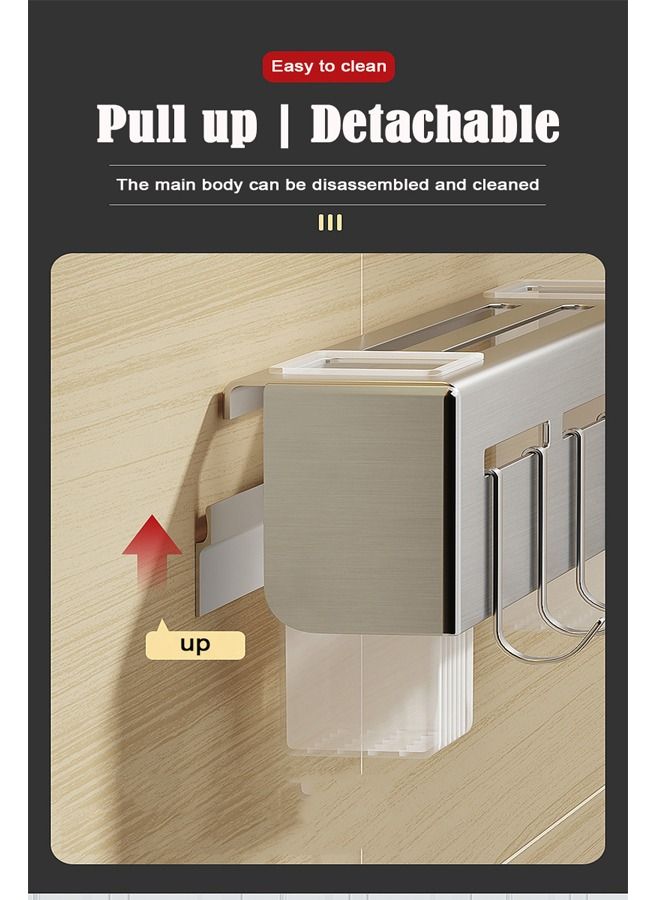 fashionhome Stainless Steel Wall Mounted Knife Storage Rack - Image 3