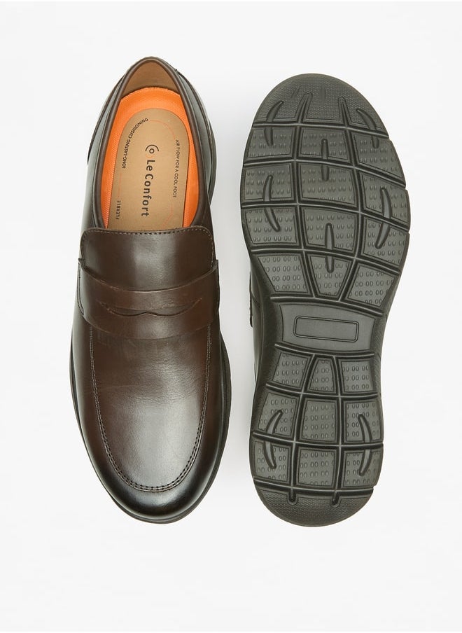 Le Confort Men's Solid Slip-On Loafers  - Image 4