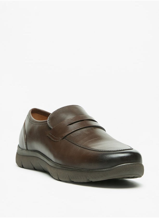 Le Confort Men's Solid Slip-On Loafers  - Image 3