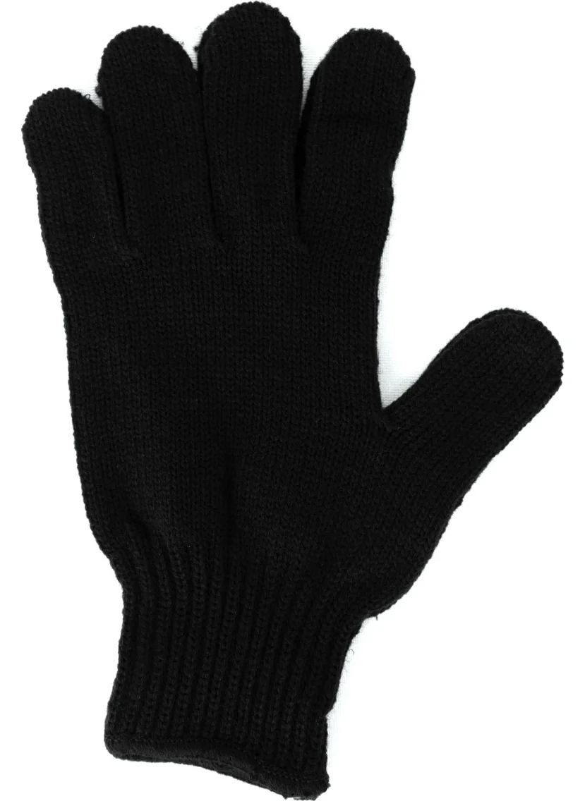 Oppland Men's Winter Thick Gloves Solid Color Cotton Knitted Flexible Windproof Comfortable Lightweight