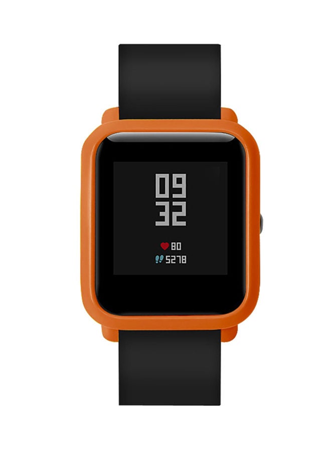 NIBEMINENT Protective Case Cover for Xiaomi Amazfit Bip Watch Orange - Image 2