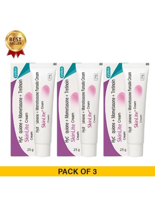 SKINLITE Pack of 3 Skinlite Face Cream for Hyperpigmentation & Dark Spots – 25g Each - Image 2